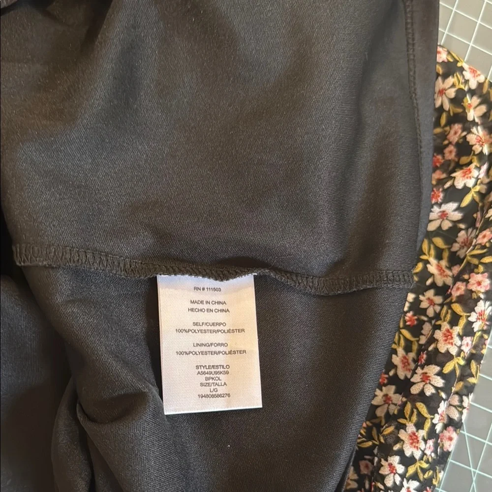 Lily Rose Black and White One Shoulder Sundress - Picture 9 of 10